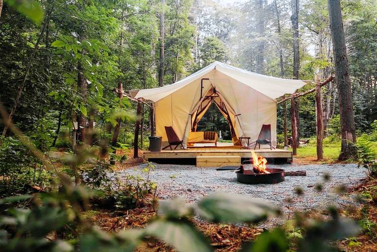 Camping Unterkunft