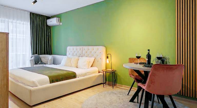 Apartment with 1 room for 2 persons in Bucharest