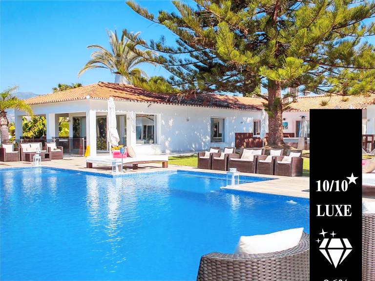 Villa with sauna, garden & private pool in Marbella