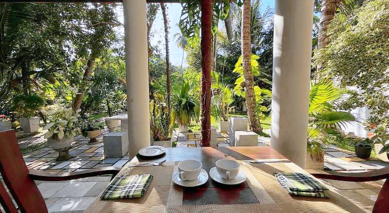 Vacation home with terrace, yard & barbeque — photo 3