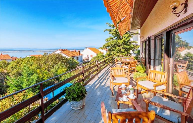 Family-oriented villa with private pool, patio & garden | Pet-friendly in Crikvenica