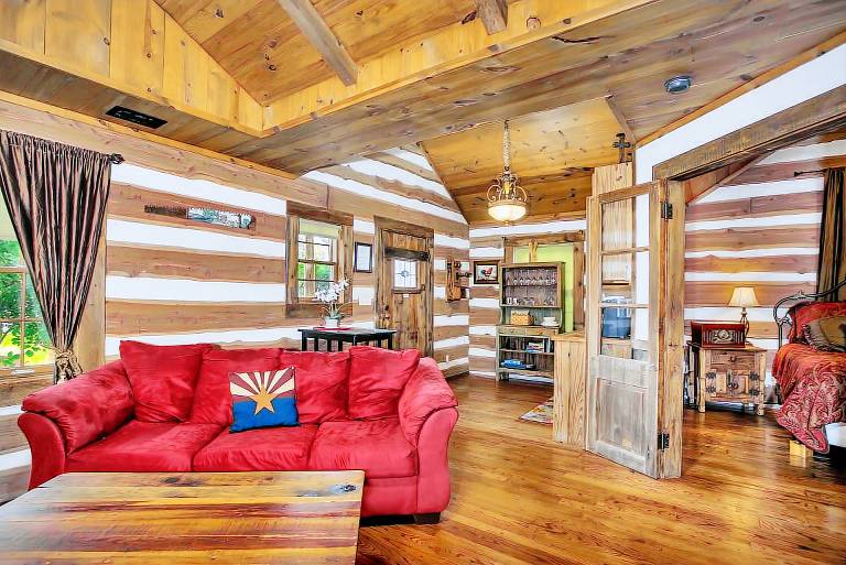 Cabin with jacuzzi | Mountain view — photo 3