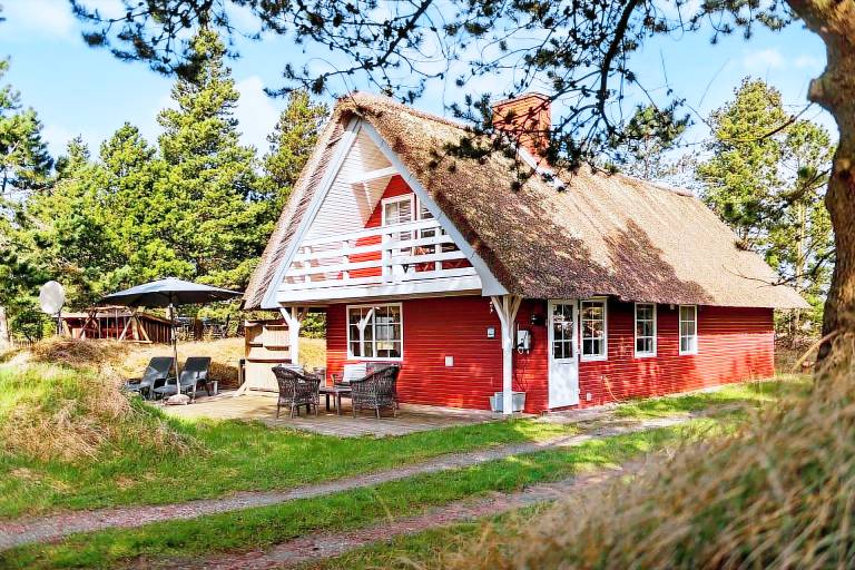 Ferienhaus mit Hund inToftum Roemoe f&uuml;r max. 8 Personen