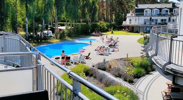 Rental apartment with pool in Rewal