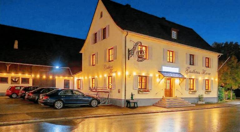 Hotel & Restaurant Krone in Markt in Loerrach