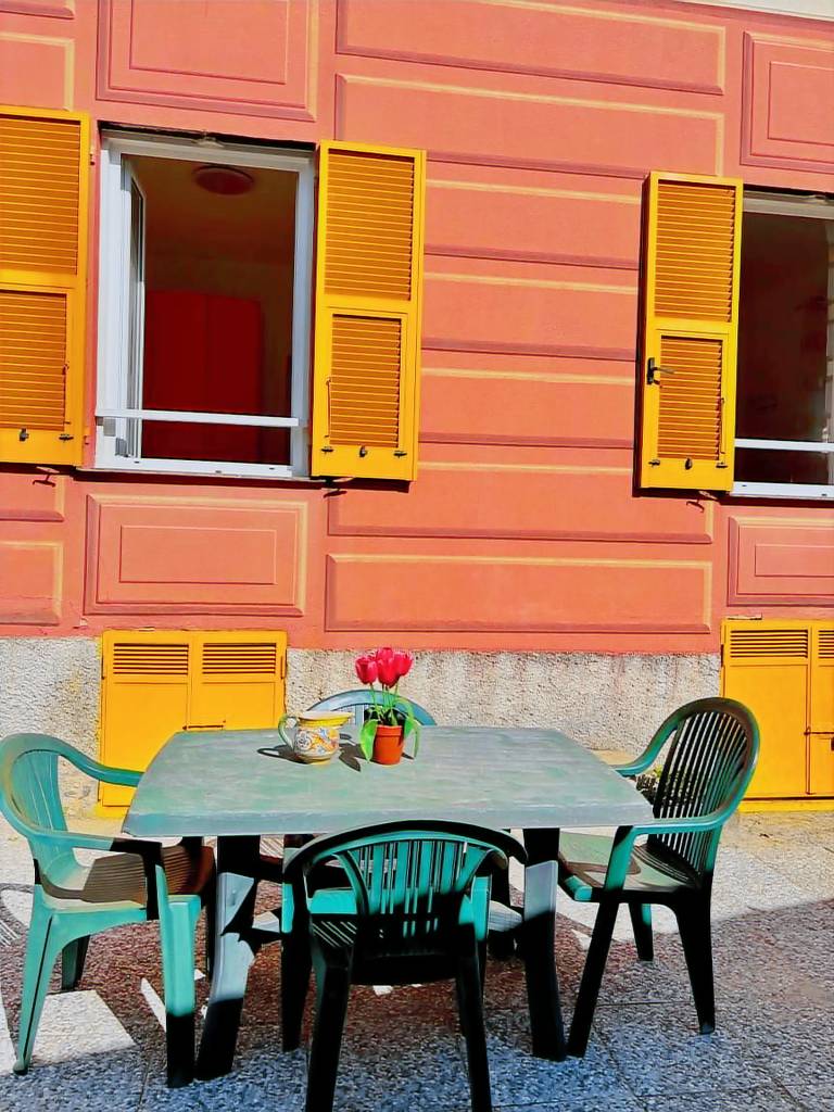 Apartment with garden & fast internet | Garden view in Rapallo