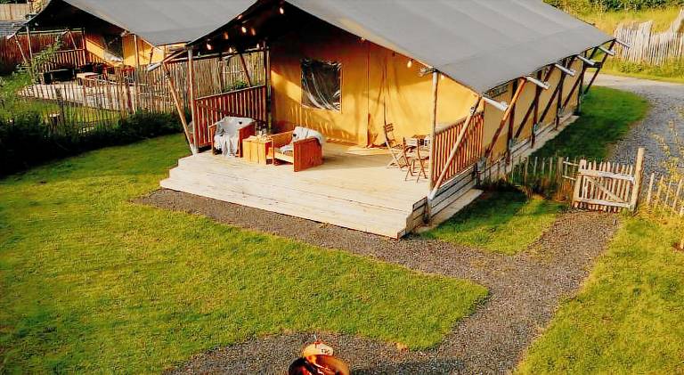 Tent with 1 room for 6 persons in Harrogate