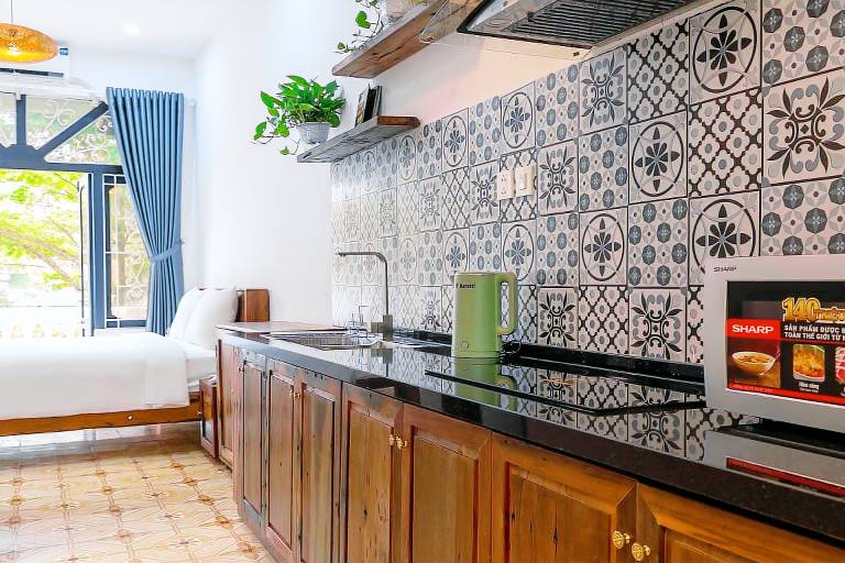Holiday apartment with patio & yard | Next to Temple of Literature in Hanoi