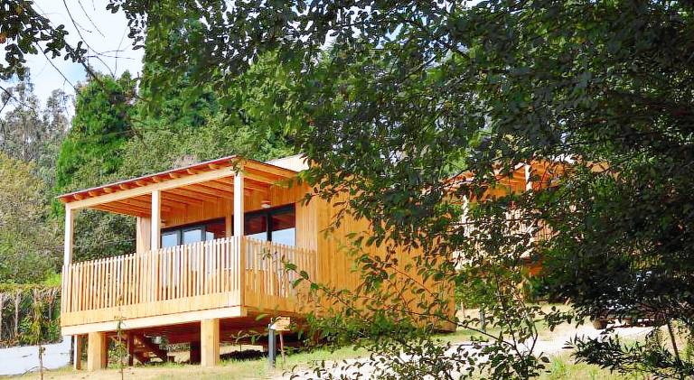 Cabanas Compostela - Cabana Pedroso con banera de hidromasaje — photo 5