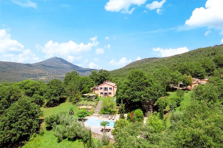 Ferienhaus in San Casciano dei Bagni, Toskana f&uuml;r max. 14 Personen