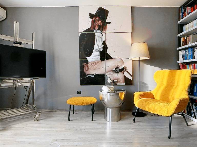 Holiday apartment with patio in Rovinj