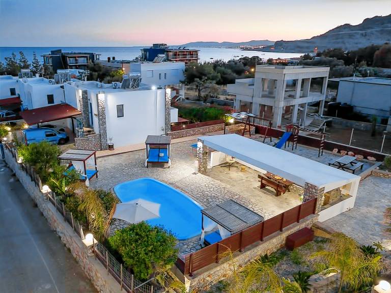 Villa Maripaul im Dorf Pefki