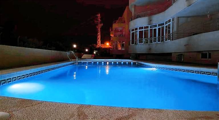 Rental apartment with private pool & patio in Mazarrón