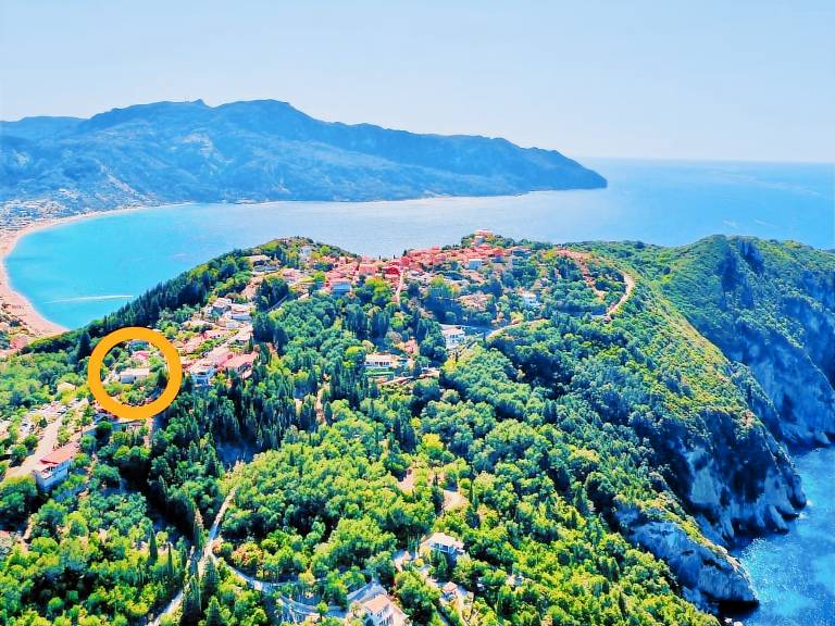 Villa Anafoufou Afionas with private heatable pool
