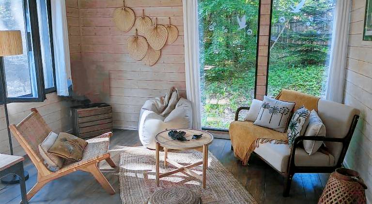 Chalet with pool & jacuzzi — photo 3