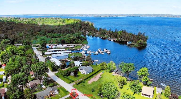 Fun Place with a Sandy Beach for Swimming, Boating & Fishing, Featuring 1 House and 3 Cabins in Kawartha Lakes, ON
