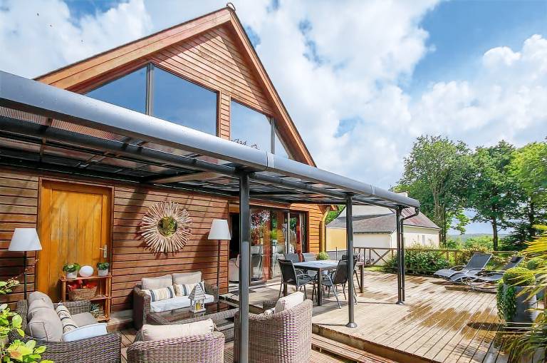 Gite with patio, garden & sauna — photo 3