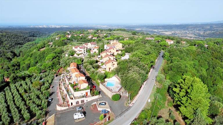 Ferienwohnung in Montescudaio, Casale Marittimo für max. 5 Gäste