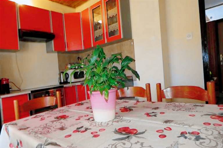 Fully equipped apartment with patio, pool & barbeque | Sea view | Dogs allowed in Rab