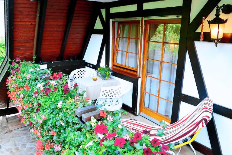 Apartment 'Rotkehlchen' with Mountain View, Shared Terrace and Wi-Fi in Seebach