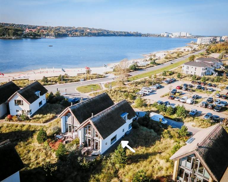 Luxus Ferienhaus für 6 Gäste u. Hund mit Sauna &Terrasse  -strandnah & Meerblick — photo 3