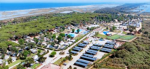 Beautiful tent with yard, pool & BBQ | Dogs allowed in Comacchio
