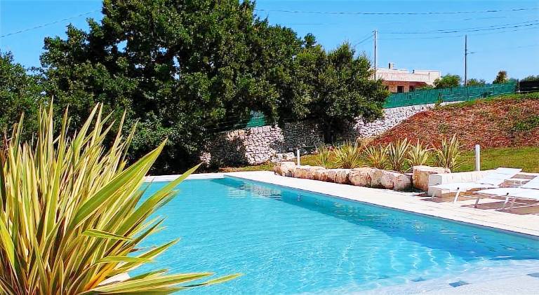 House with patio, pool & garden in Cisternino
