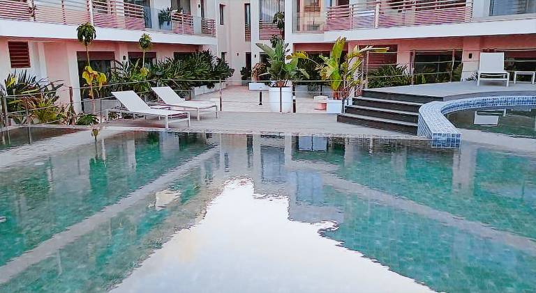 Rental apartment with pool in Casablanca