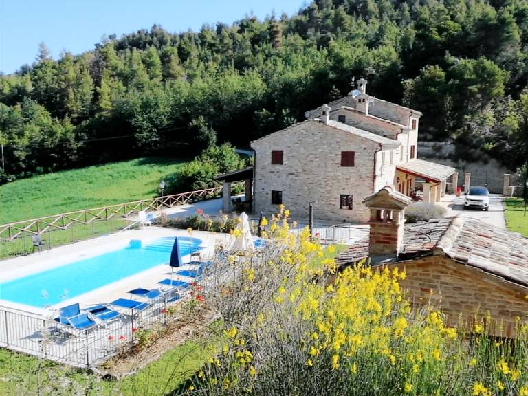 Ferienhaus in Montelparo f&uuml;r max. 8 Personen