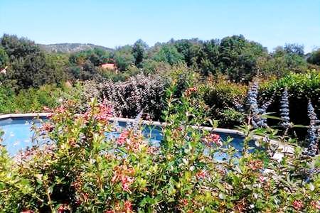 Wonderful rental apartment with patio, yard & pool | Pets allowed in Cahors