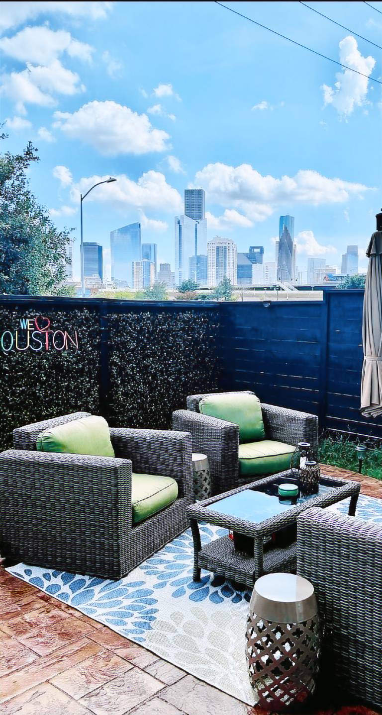 H Town Trendy Retreat mit atemberaubendem Skyline Blick