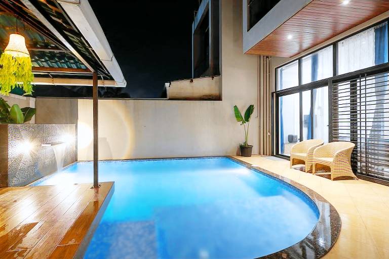 Aaramghar Stays - 4BR Pool Villa Serene — photo 3