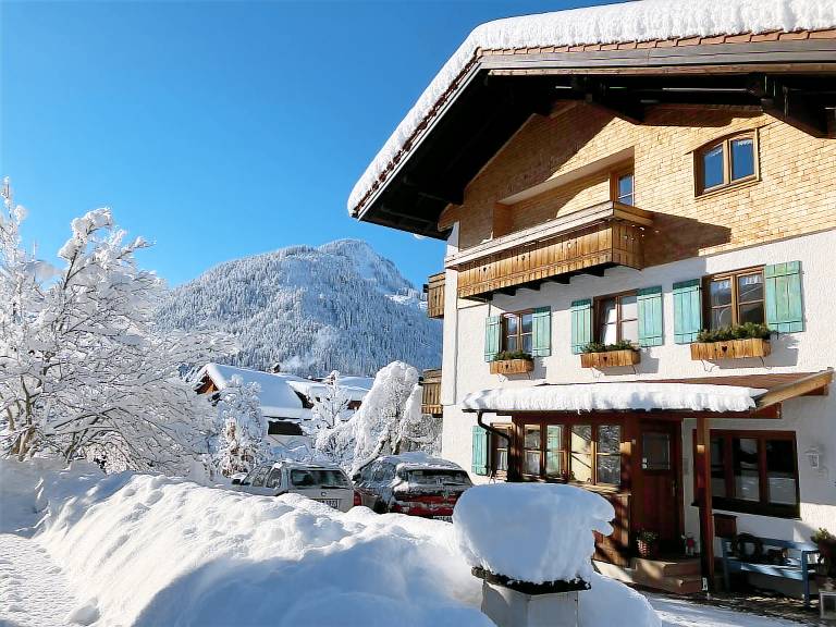 Appartement Fewo Dusche WC Bergseite
