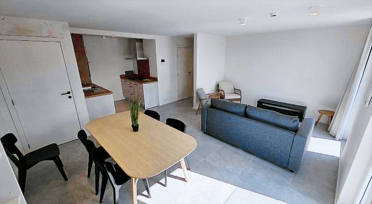 Rental apartment with patio & pool in Nieuwpoort
