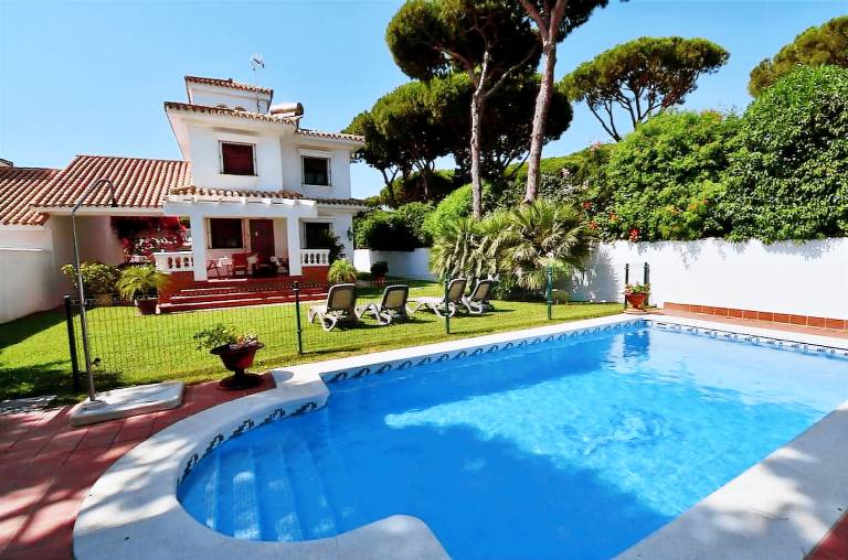 Ferienhaus mit Hund inLos Gallos-Cerromolino,  Costa de la Luz f&uuml;r max. 8 Personen