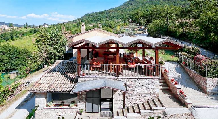 Farm with garden & terrace | Pets are welcome in Assisi