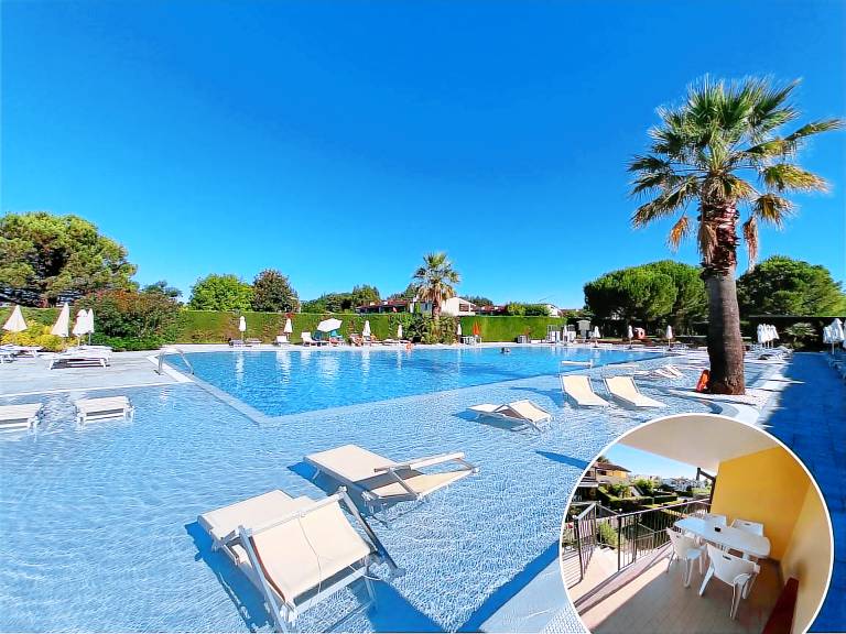 Ferienwohnung mit Hund in Colà, Castelnuovo del Garda f&uuml;r max. 6 Personen