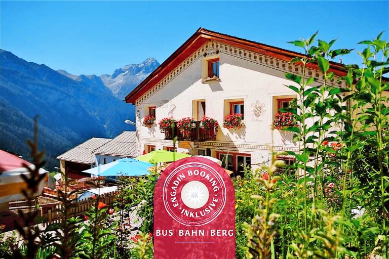 Chasa Macun – Grosszügiges Ferienhaus mit professioneller Küche im Bergdorf Tschlin in Val Muestair