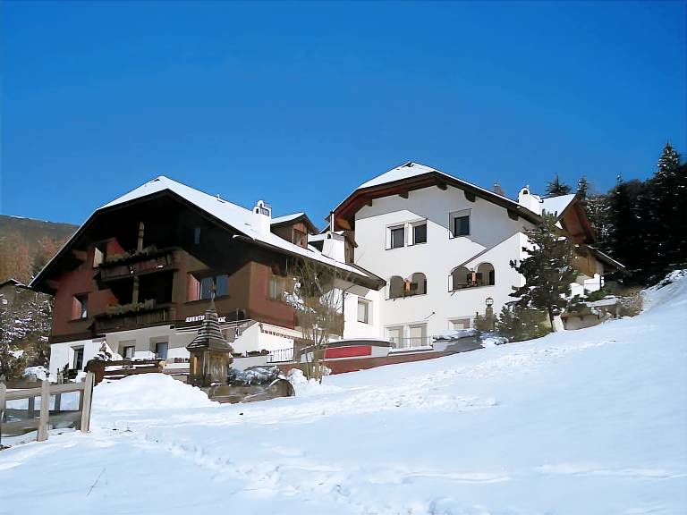 Serviced apartment with terrace, yard & sauna in Ortisei
