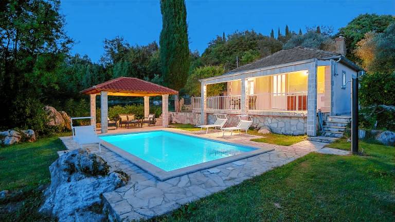 Ferienhaus in Radovčići, Lovorno, Kroatien f&uuml;r max. 4 Personen