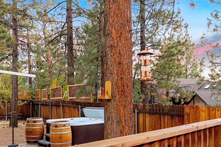 Cabin with barbecue & jacuzzi | Lake view — photo 3