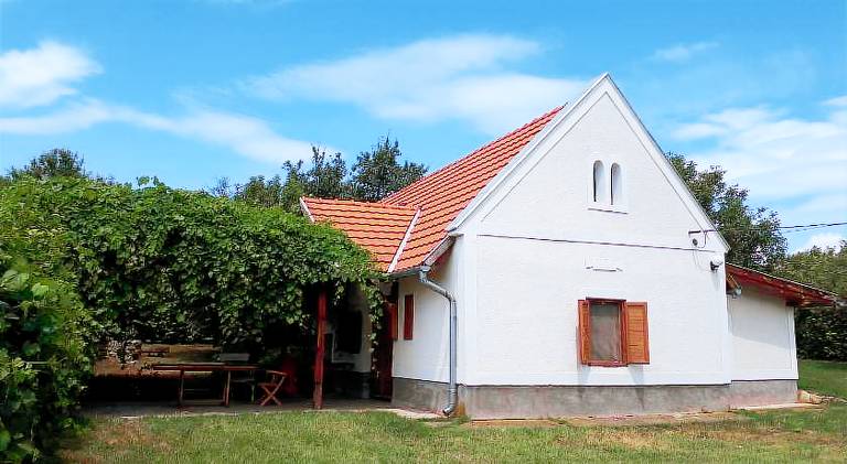 House with patio, garden & barbecue in Balatonfured