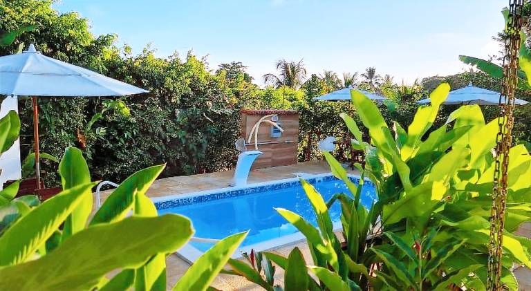 Piscina Aquecida, Jacuzzi, internet veloz, no centro de Serra Grande - Flat Terra - Vila Pitangueira in Ilhéus