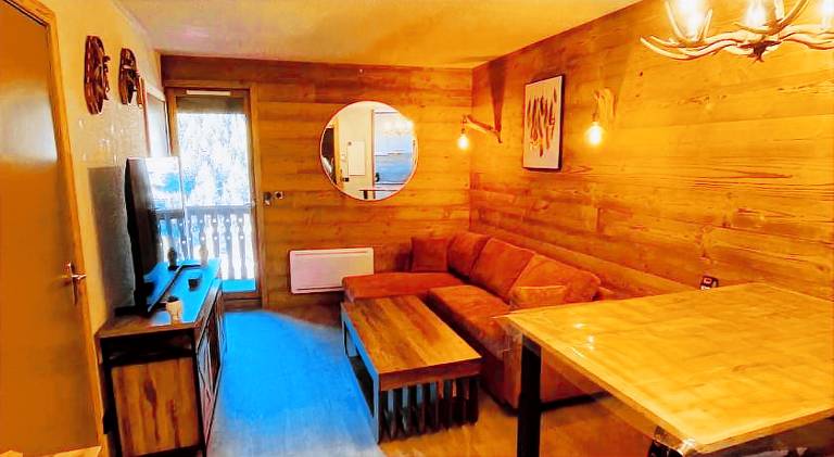Appartement T2, 20m des Pistes, En Relooking — photo 2