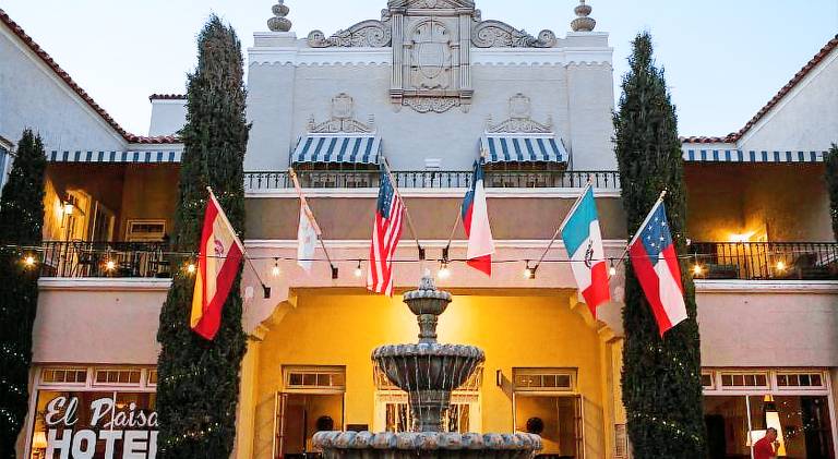 The Hotel Paisano in Marfa, TX