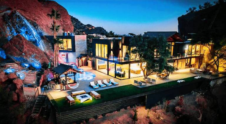 Luxury Camelback Mountain with Pool, Waterfall, Golf, Views in Phoenix, AZ