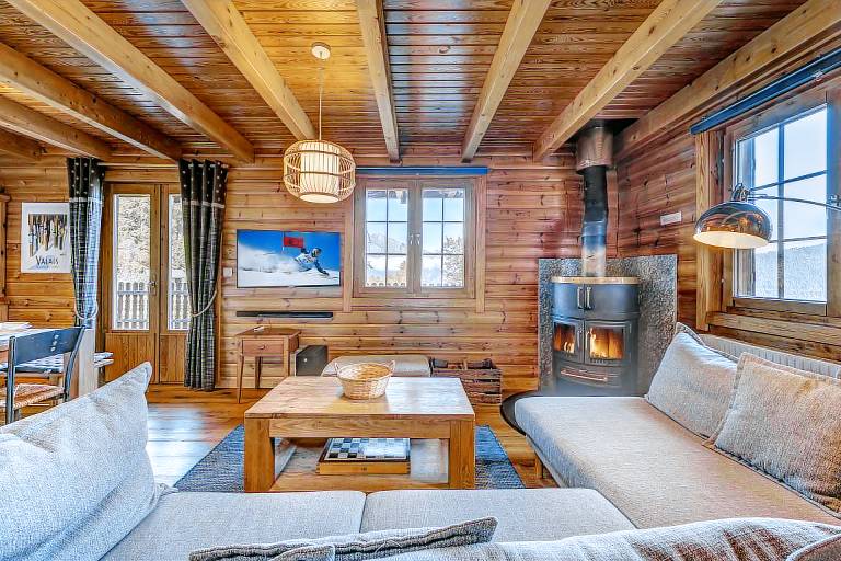 Ferienhaus in Riddes, La Tzoumaz für max. 9 Personen Ferienhaus in Riddes, La Tzoumaz für max. 9 Personen