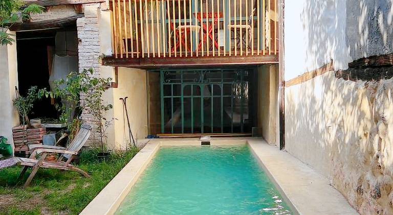 Apartment with private pool, garden & terrace — photo 2
