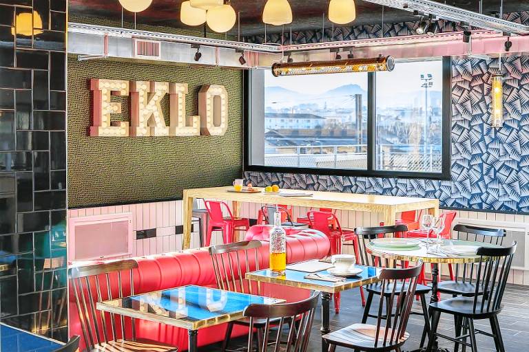 Eklo Hotels Clermont-Ferrand City center train station in Aubiere