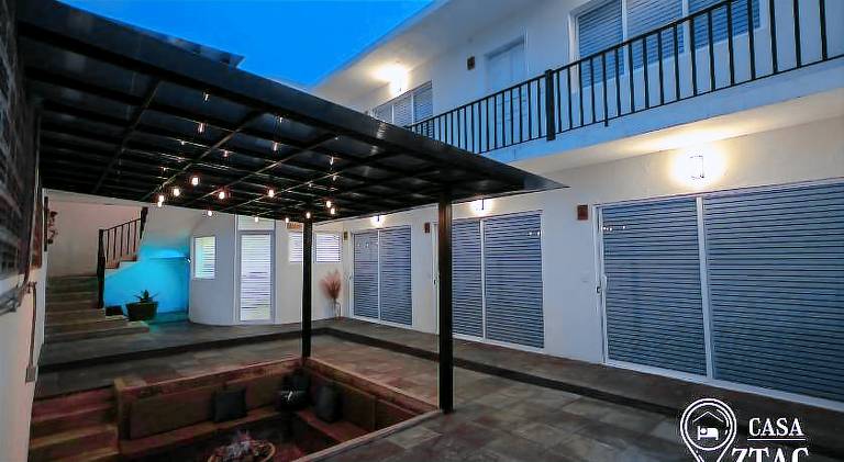 Serviced apartment with patio in Zacatlán